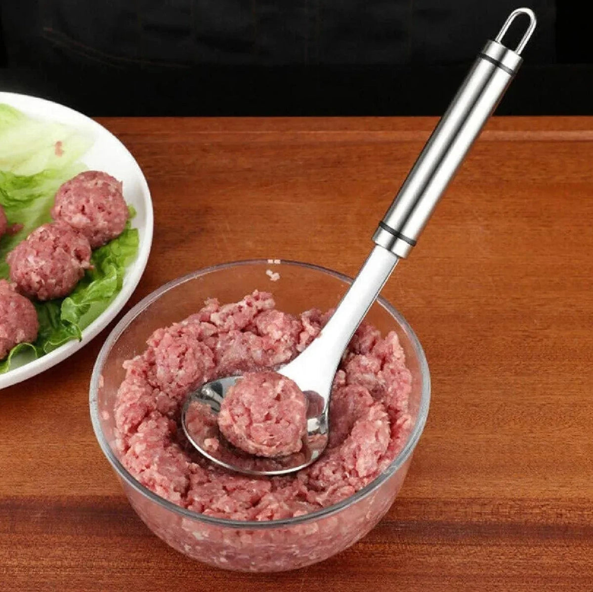 Stainless Steel Meatball Maker Spoon – Each