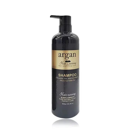 Argan Hair Nursing Sleek & Smooth Shampoo (900ml)