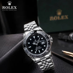 ROLEX Submariner Date Working Push Lock Watch - With Box