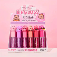 Hudamoji Sparkle Coloured Tint Lipgloss