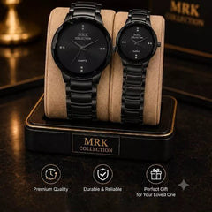 MRK Men's Stainless Steel Chain Watch  = With Box
