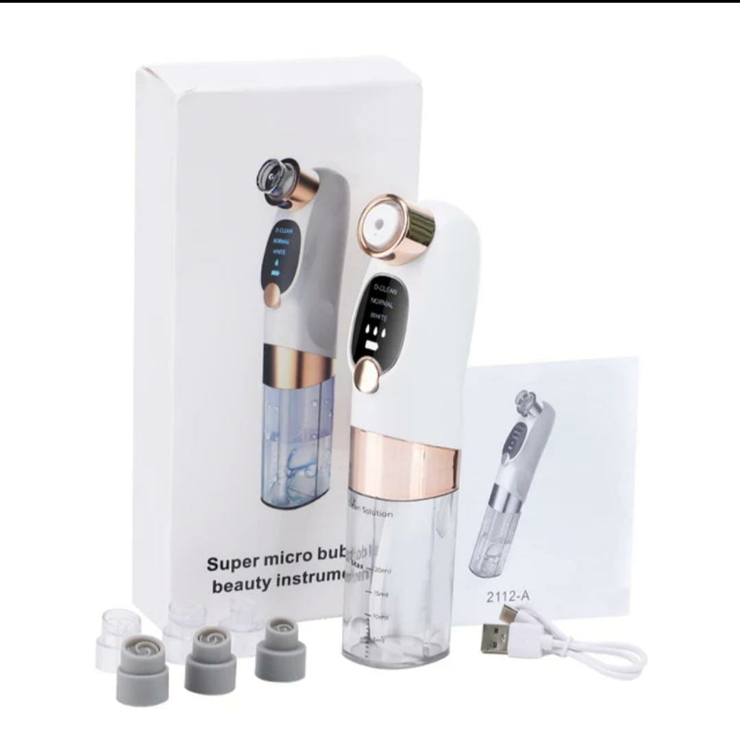 Super Micro Bubble Beauty Instrument – Portable Deep Cleansing & Blackhead Remover