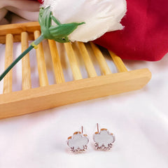 Four-Leaf Clover Stud Earrings