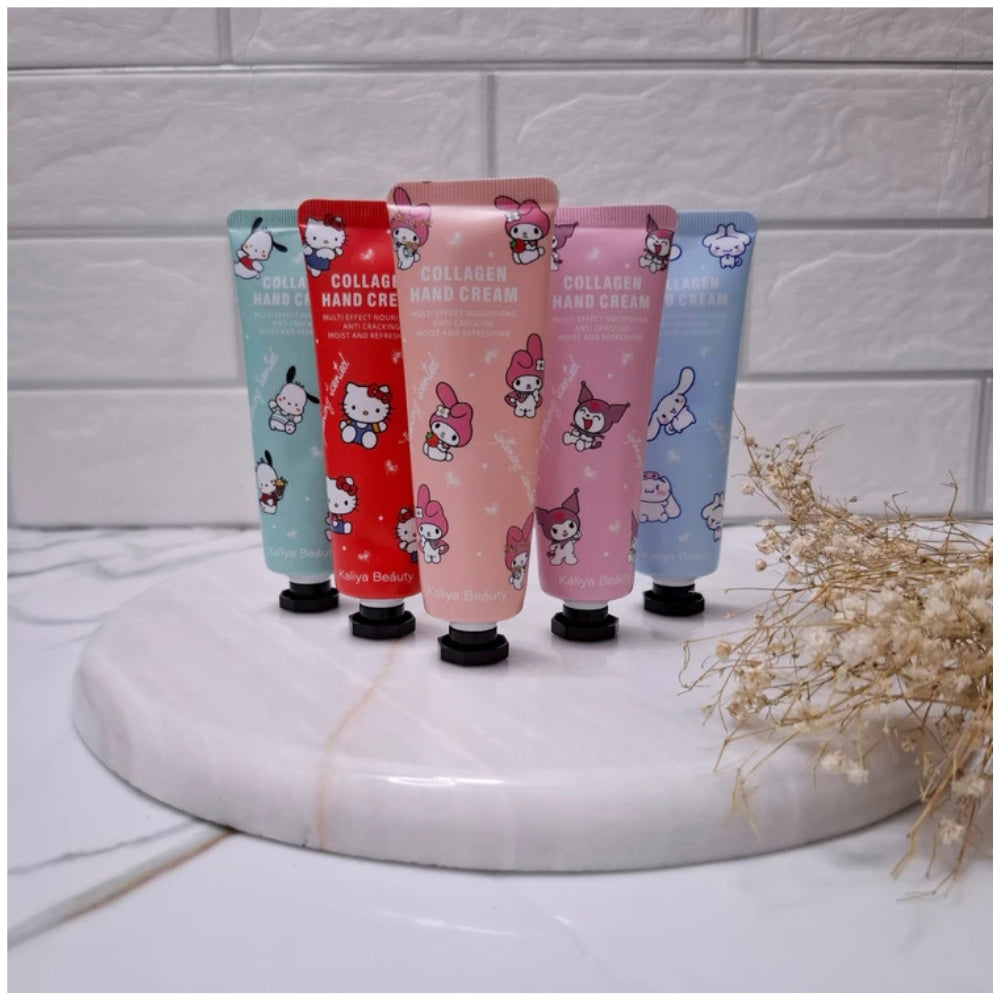 Kaliya Beauty 5 Pcs Han Collagen hand cream - Each 30g