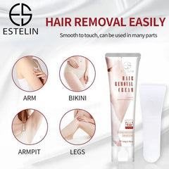 ESTELIN Aloe Vera Shea Butter Essence Oil Hair Removal Cream - 100g