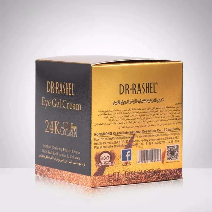 Dr.Rashel 24K Gold And Collagen Eye Gel Cream - 30ml