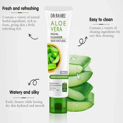 Dr Rashel Aloe Vera Facial Cleanser Skin Natural Deep Cleansing - 100g