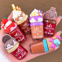 Melinda Rose dessert-themed lip gloss