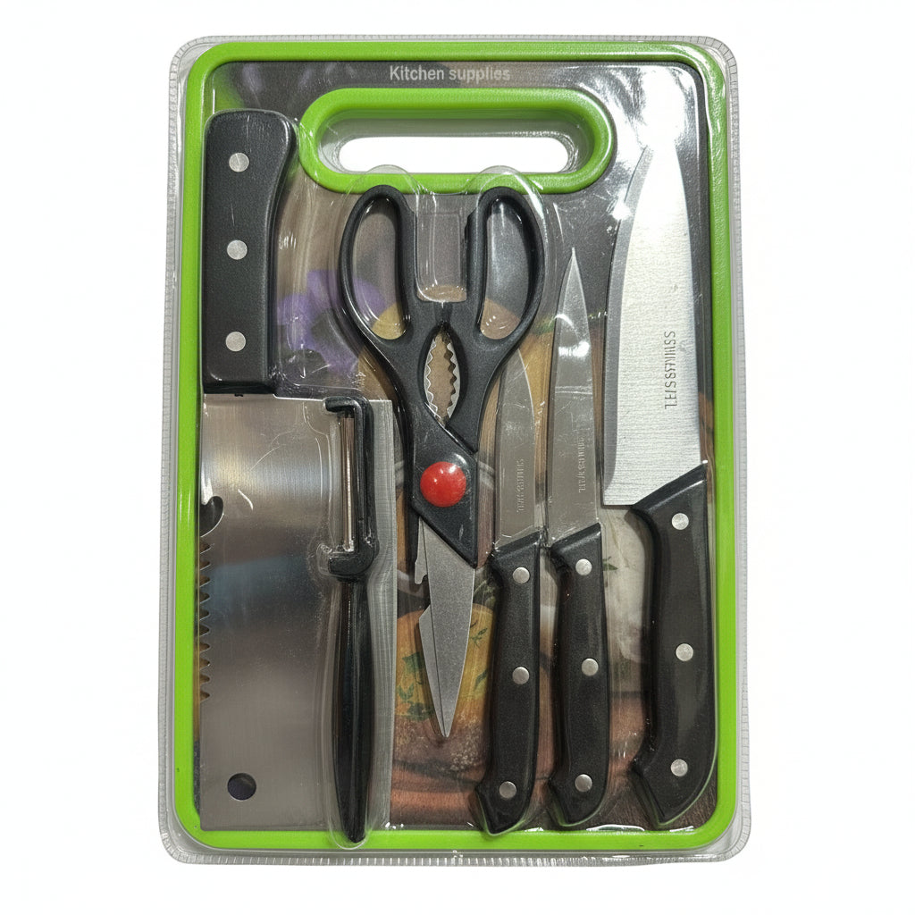 Kitchen Knife Set - 6Pcs