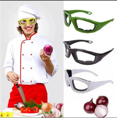 Anti Tear Onion Cutting Goggles & Kitchen Safety Glasses - Each