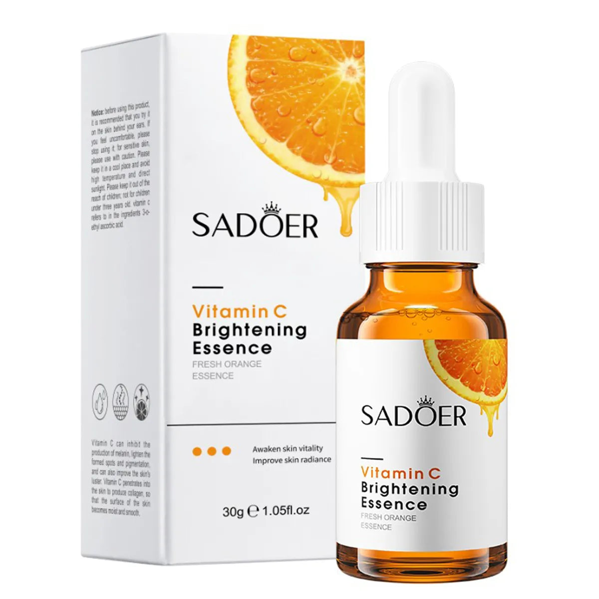 SADOER Sea Buckthorn Vitamin C Antioxidant Brightening Essence (30ml)