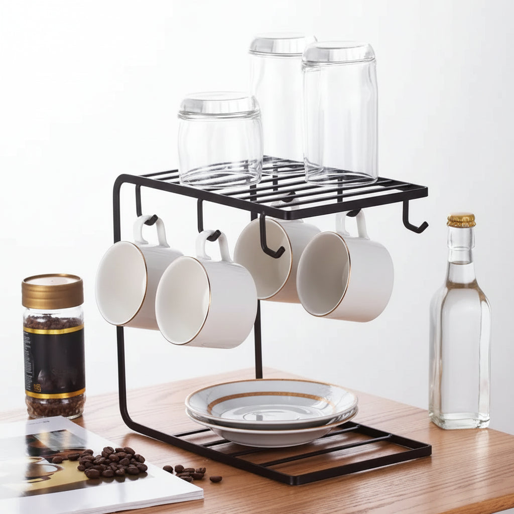 Cup Stand, Coffee Cup Organizer kitchen accessories mug organizer, kitchen rack