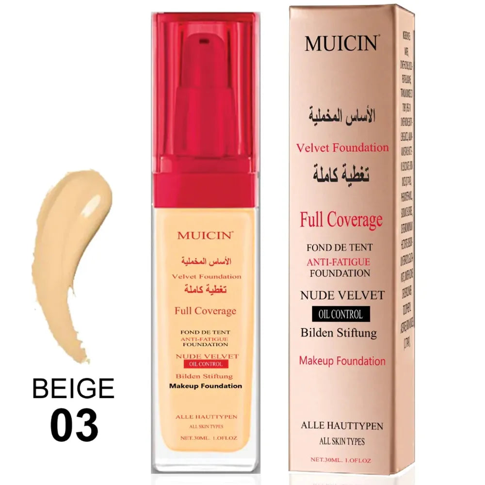 MUICIN Nude Velvet Full Coverage Foundation