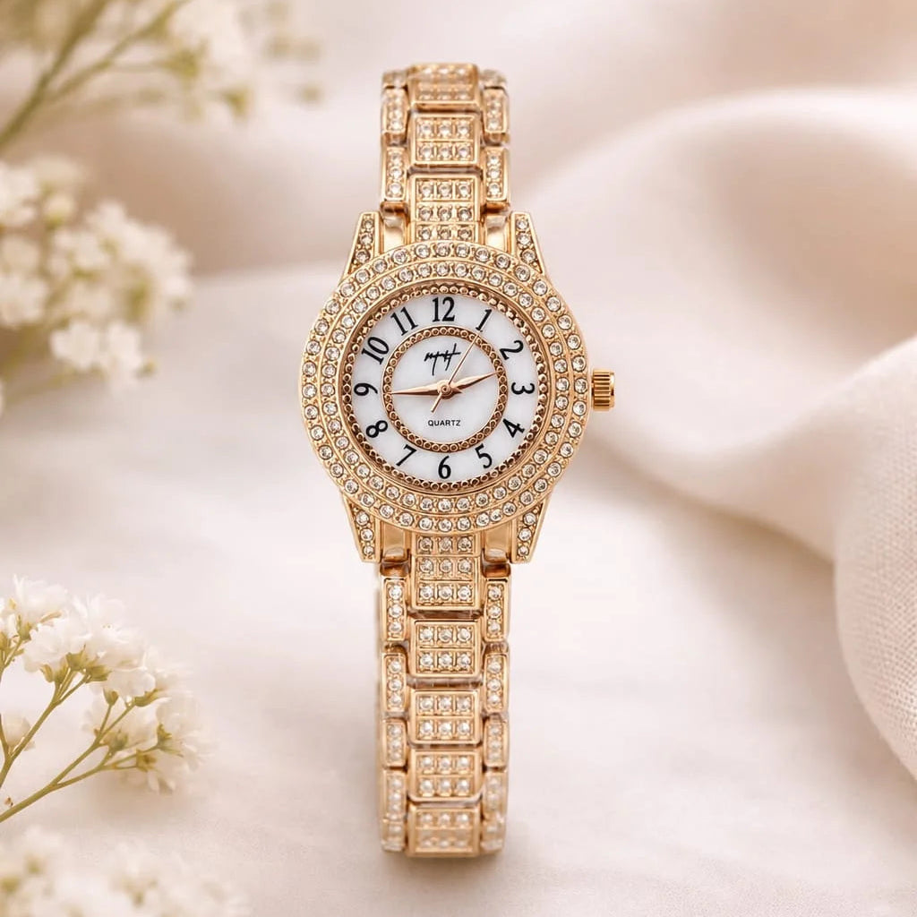 Luxury Diamond Rhinestone Women Quartz Watch