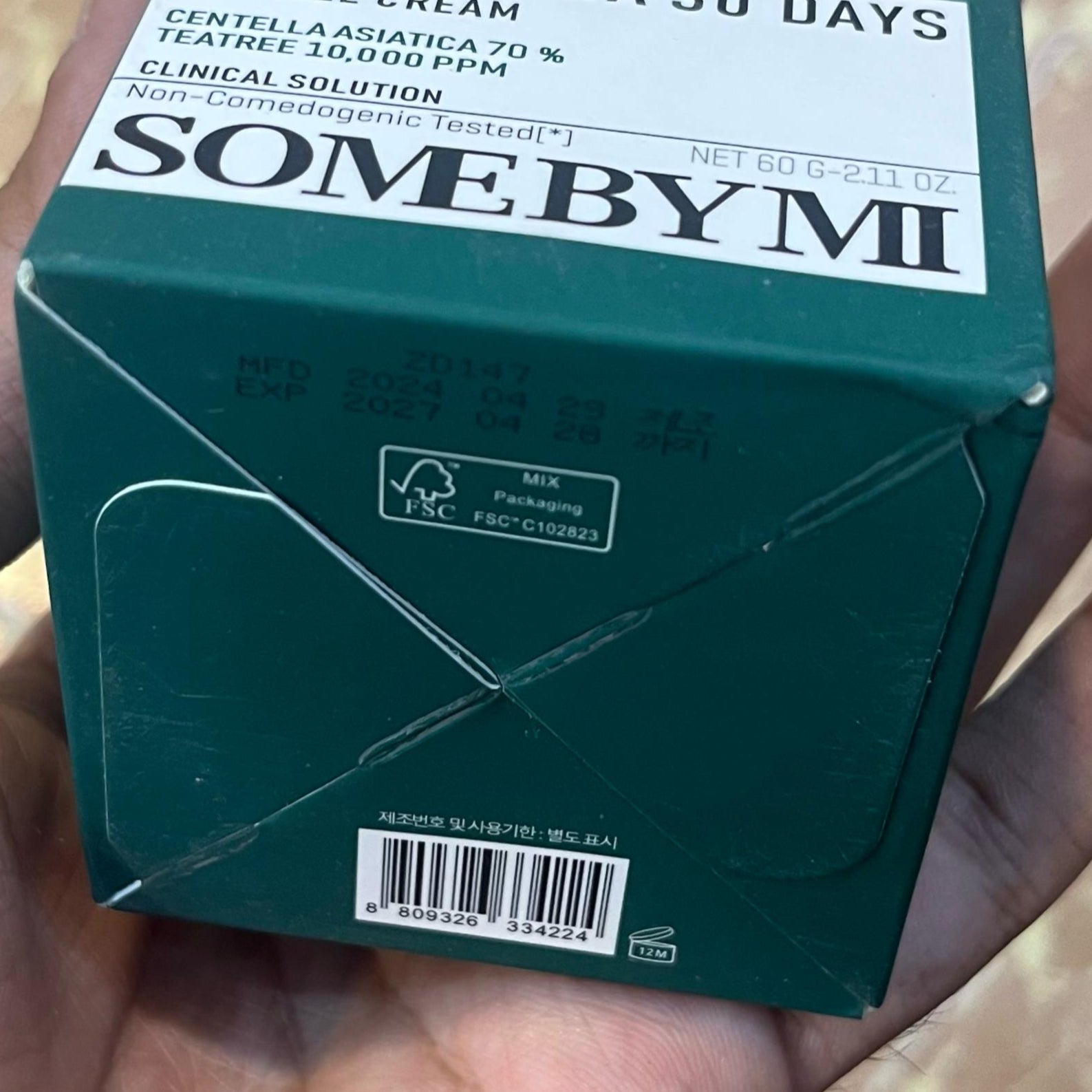 SOMEBYMI - AHA,BHA,PHA 30 Days Miracle Cream - 60g