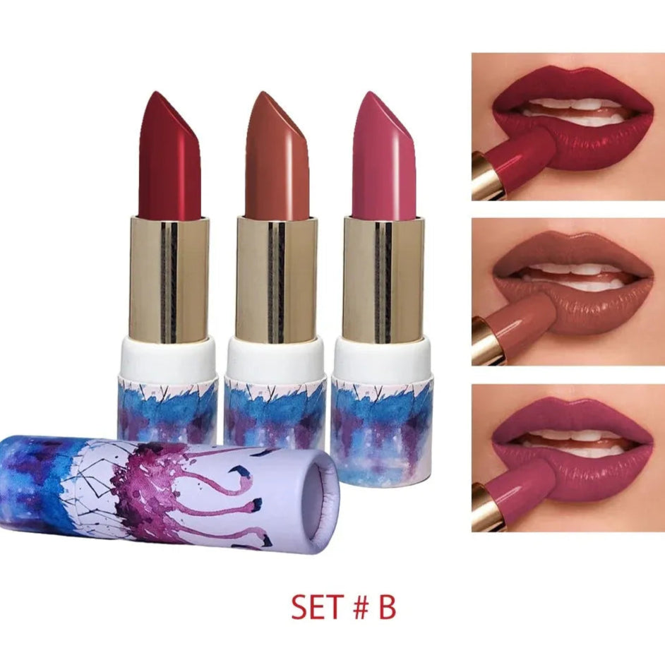 Kevin & Coco Matte Lipstick Set ( 3 Pcs )