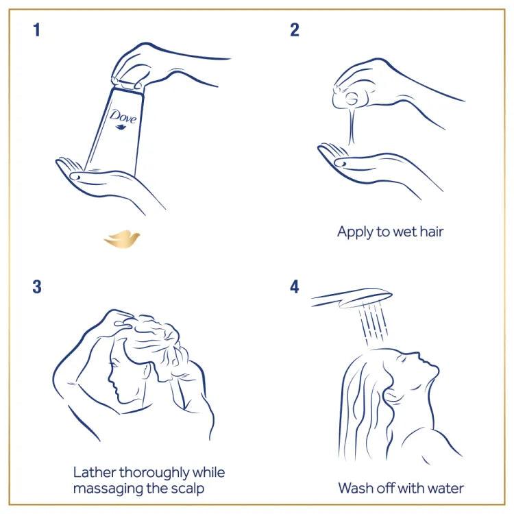 Dove Shampoo Hairfall Rescue