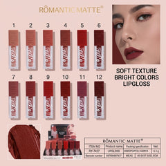 Romantic Matte Velvet Matte Lip Gloss