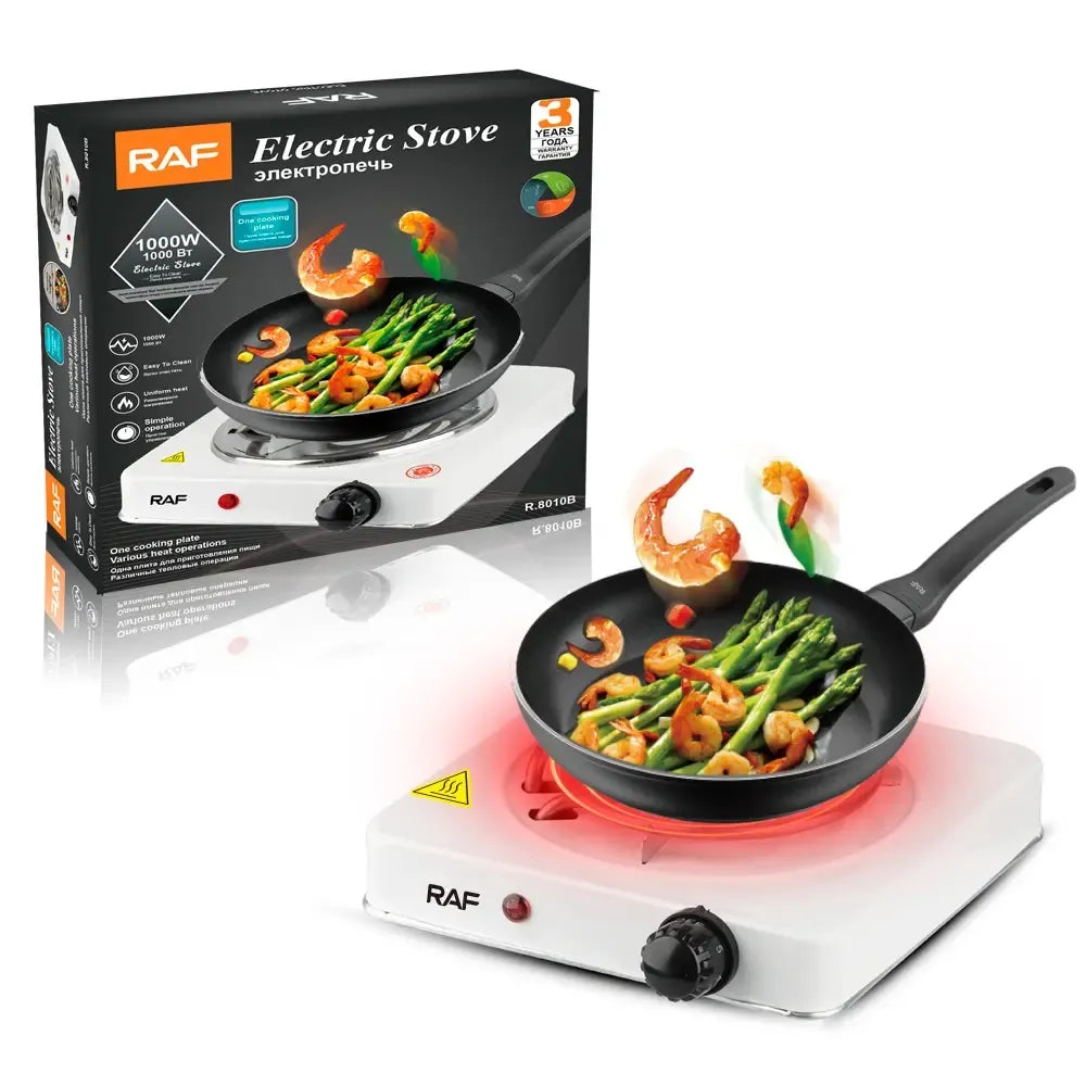 RAF Electric Stove Dual Burner Hot Plate
