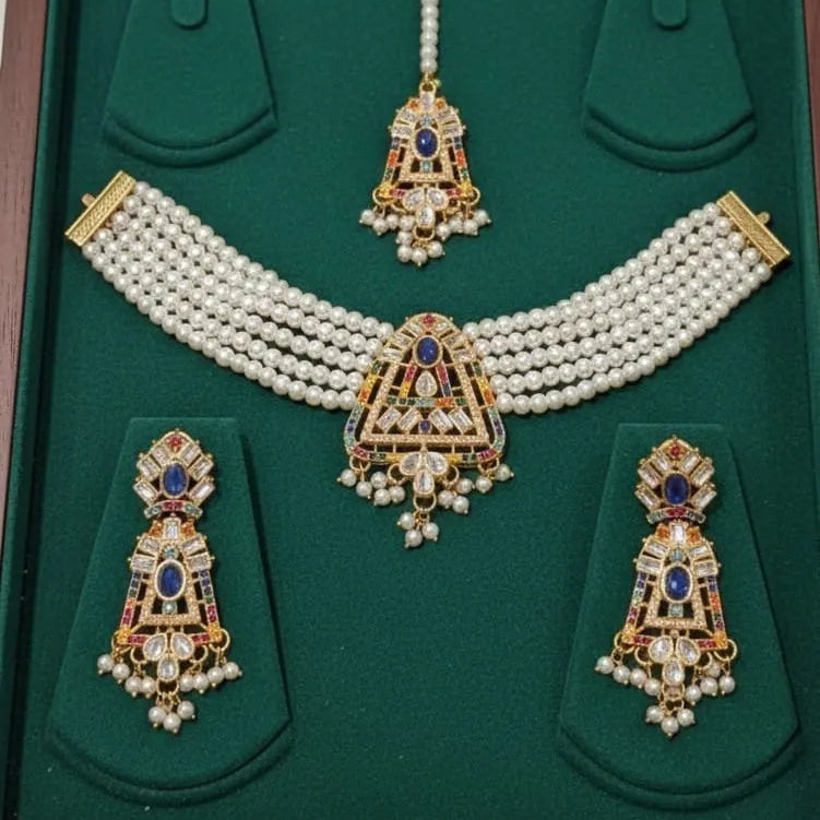 9 Ratan Pal Choker Necklace Set