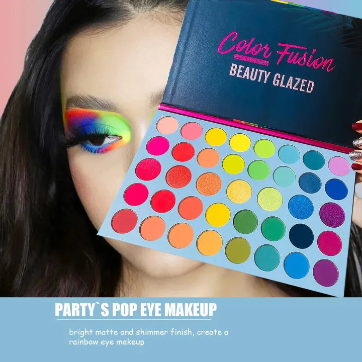 Beauty Glazed Color Fusion Eyeshadow Palette (40 Colors)