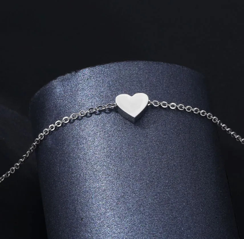 Stainless Steel Tiny Heart Chain