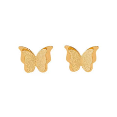 Stainless steel  Butterfly earring - Each