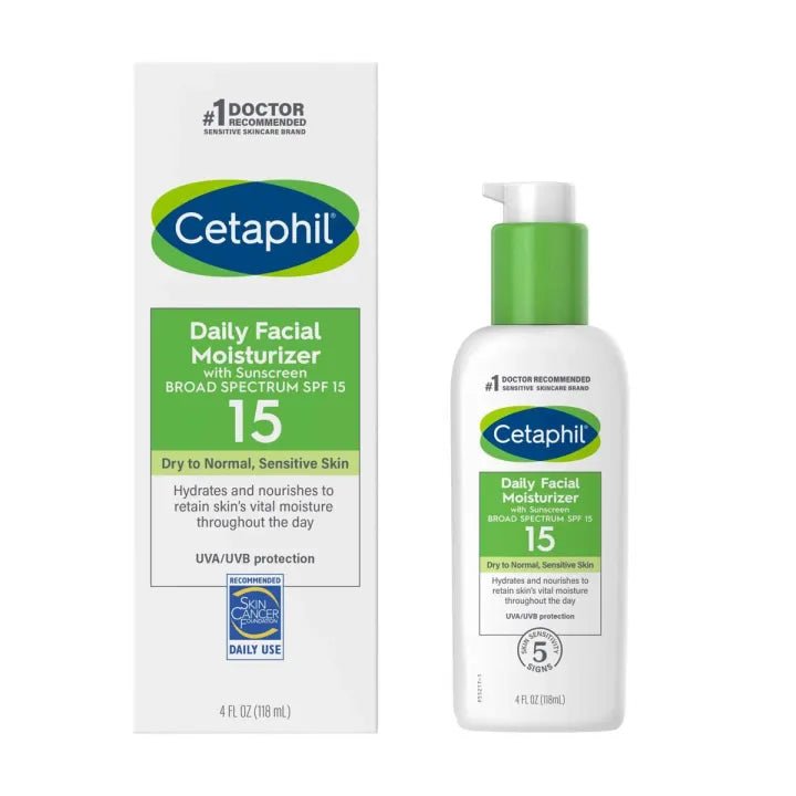 Cetaphil Daily Facial Moisturizer with SPF 15 118ml