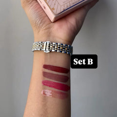 Romcom Beauty Never Stops Long Wear Liquid Lipstick Pack