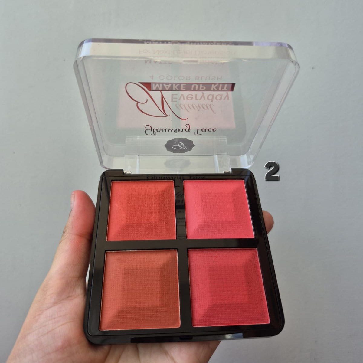 Glowing Face  Natural Everyday Blush Kit