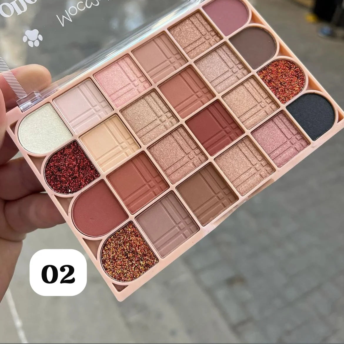 Mocallure One Day at a time Eyeshadow Palette - 24 Colors