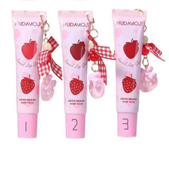 Hudamoji Sweet Strawberry Keychain Lip Gloss