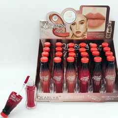 Qearlya 3D Matte Lip Gloss – Coke Bottle Design