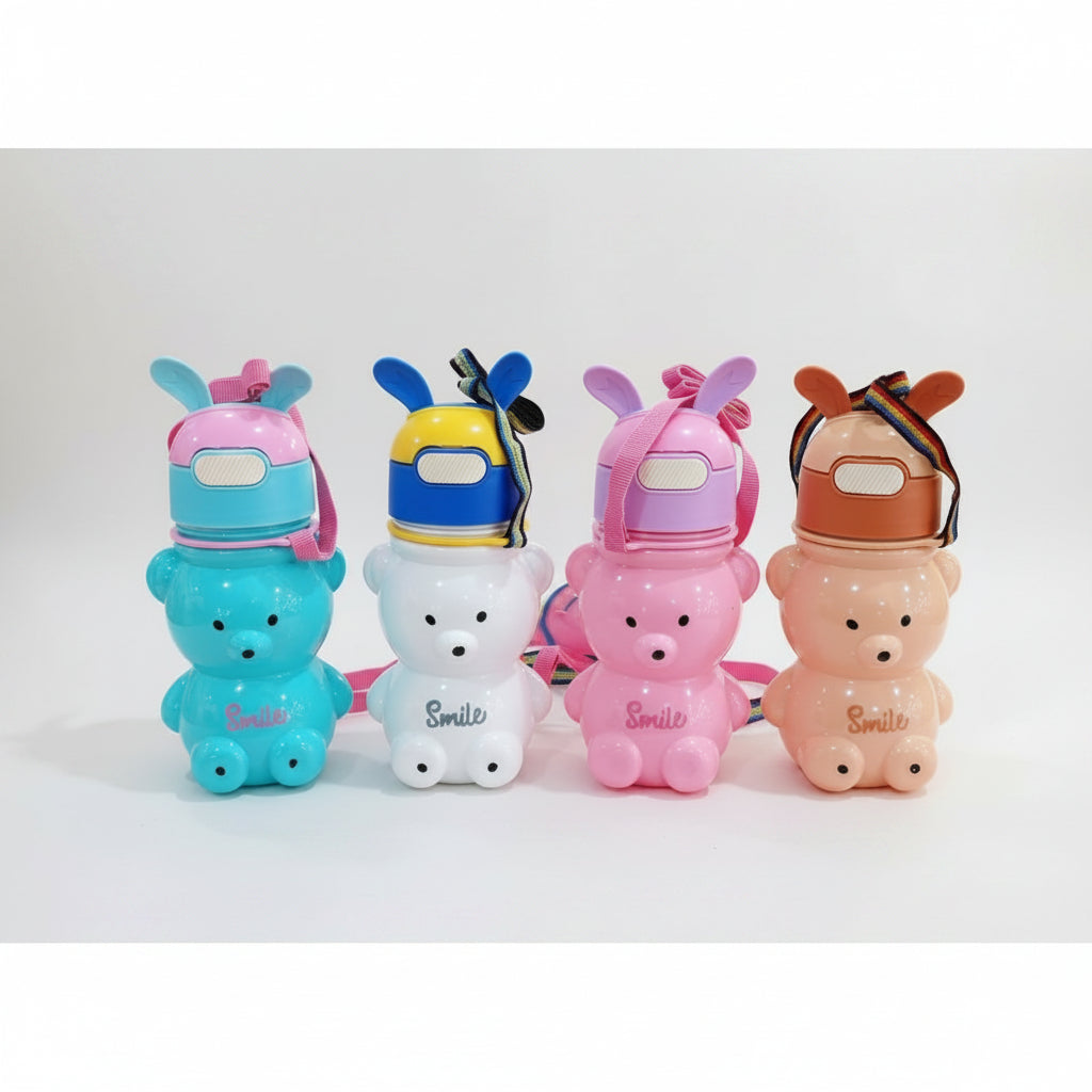 Party Propz Teddy Bear Sipper Water Bottles for kids - Each