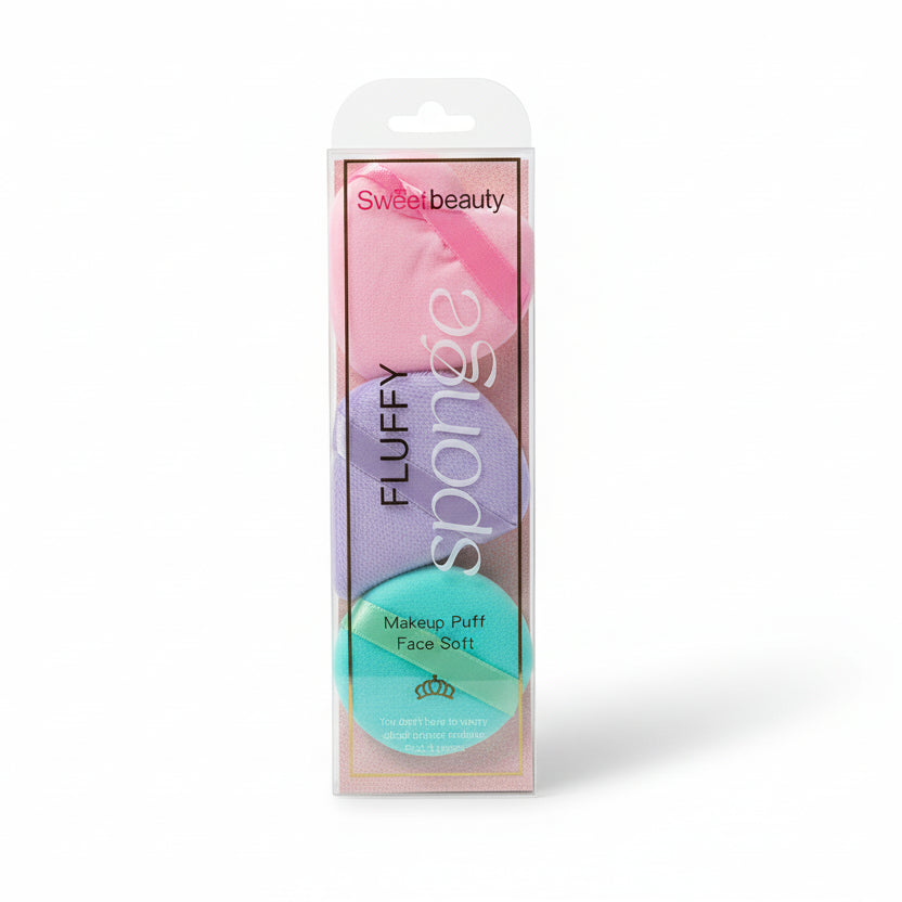 Sweetbeauty Fluffy Sponge Powder Puff — Soft Face Applicator