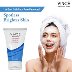 Vince Whitening Face Wash - 120ml