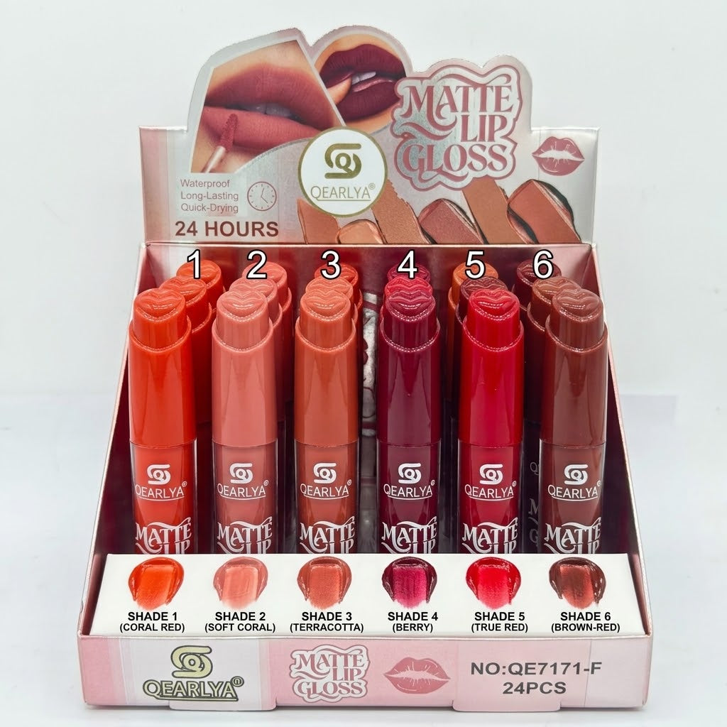 Qearlya 24Hr Matte Lipgloss