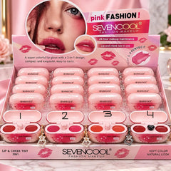 Seven Cool Pink Fashion 2 in 1 Lip & Cheek Tint
