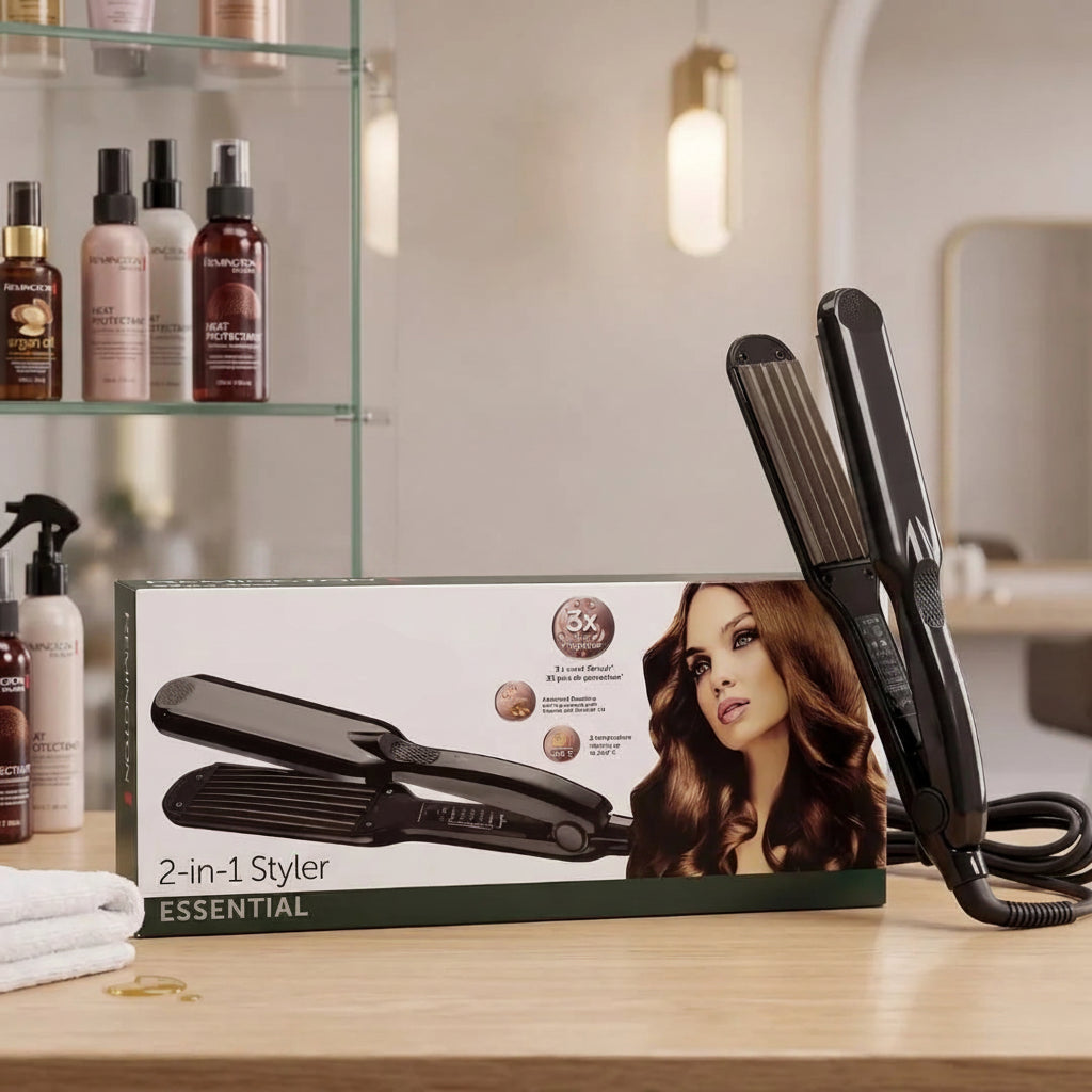 Professional 2 in 1 Styler Essential Crimper