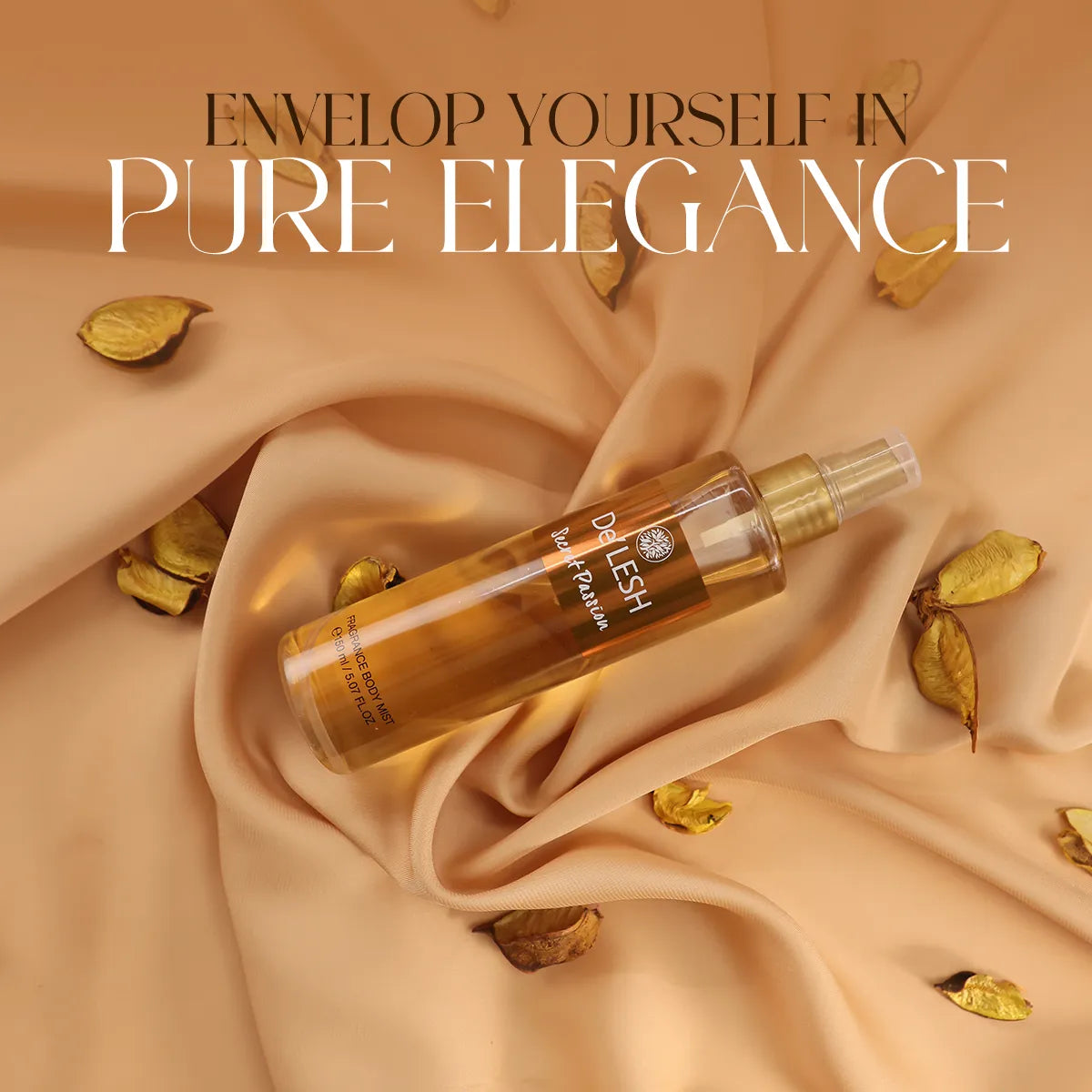 Delesh Secret passion Fragrance Body Mist - 150ml