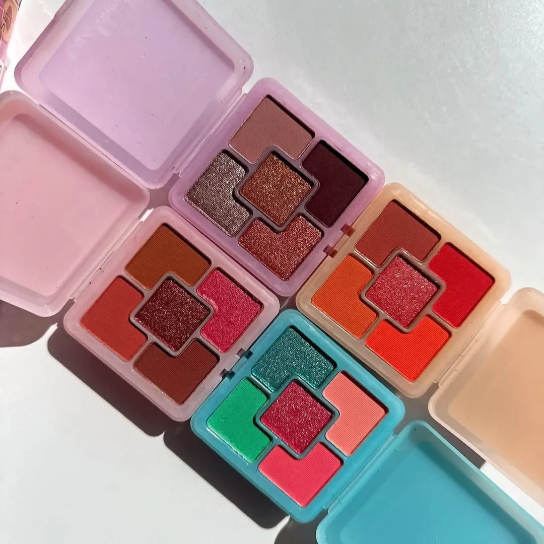 Mocallure 2-in-1 Mini Eyeshadow & Blush Palette