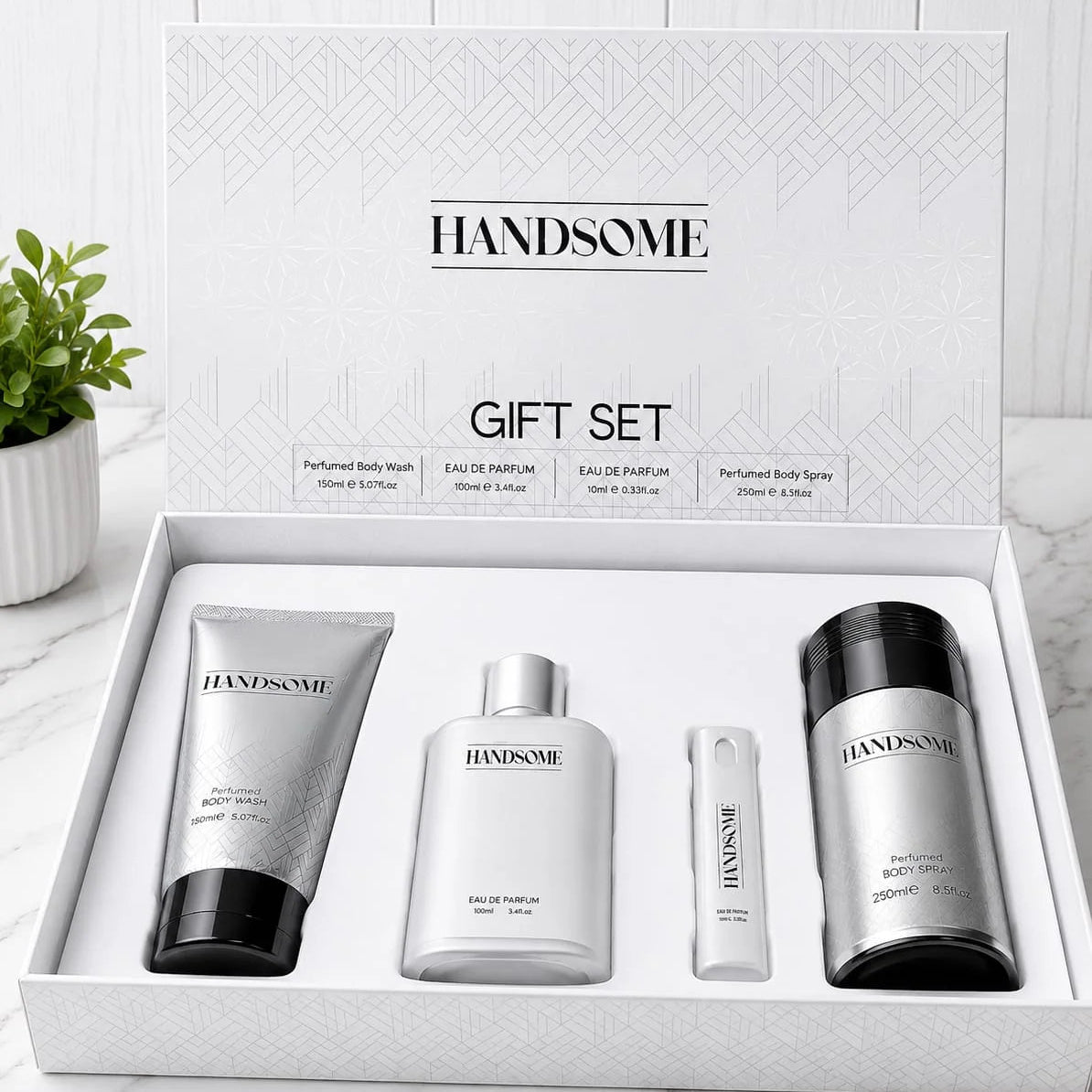 Handsome Fragrance Gift Set - Pack of 4