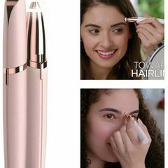 Flawless Hair Remover – Instant & Painless Facial Hair Removal (Pink)