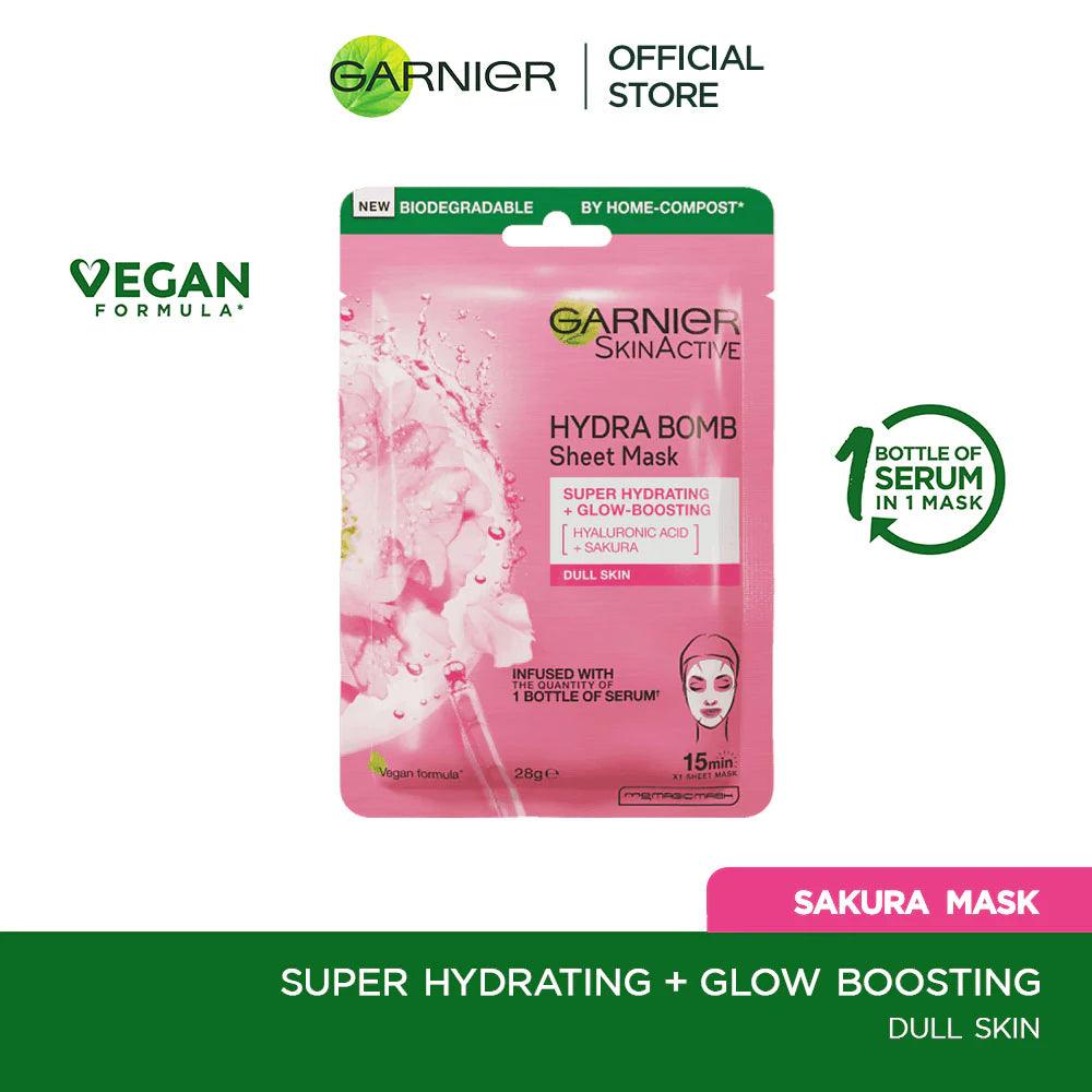 Garnier - Skin Active Hydra Bomb Sakura Tissue Face Mask - 28g