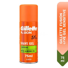 Gillette Fusion 5x Action Shave Gel WIth Almond Oil – 75 ml