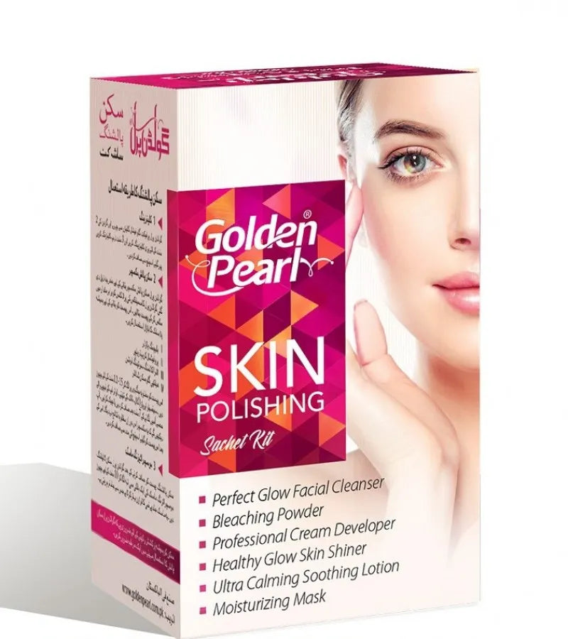 Golden Pearl Skin Polishing Sachet Kit