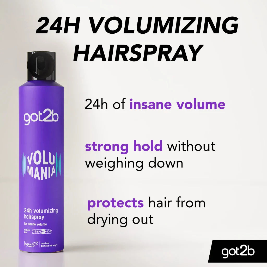 Schwarzkopf Got2b Volumania Hairspray - 300ml