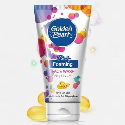 Golden Pearl Foaming Face Wash