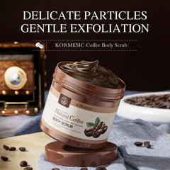 Kormesic Natural Coffee Body Scrub - 260g