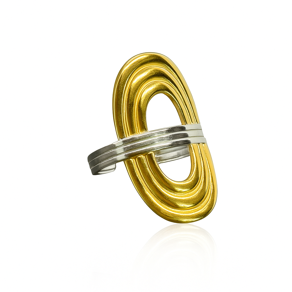 Stainless Steel Statement Ring - Each